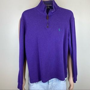 Purple Ralph Lauren Polo Pullover